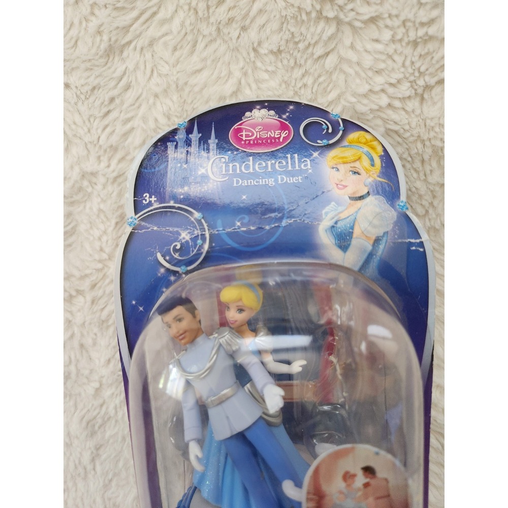 Disney Princess Cinderella Dancing Duet Mattel 2011 Spinning Figure - Picture 3 of 8
